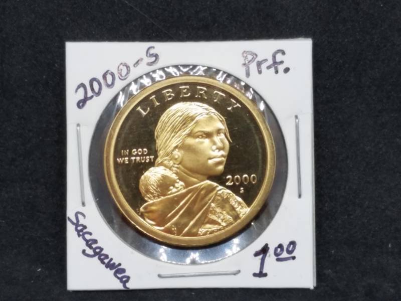lot 24 image: 2000 S Sacagawea one dollar Proof