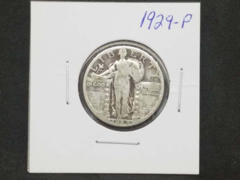 lot 63 image: 1929 P Standing Liberty Quarter