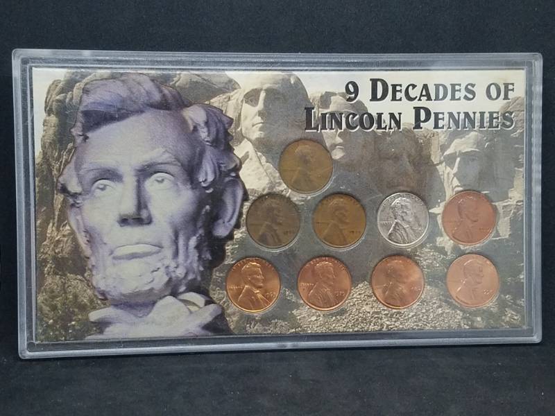 lot 88 image: 9 Decades of Lincoln Pennies