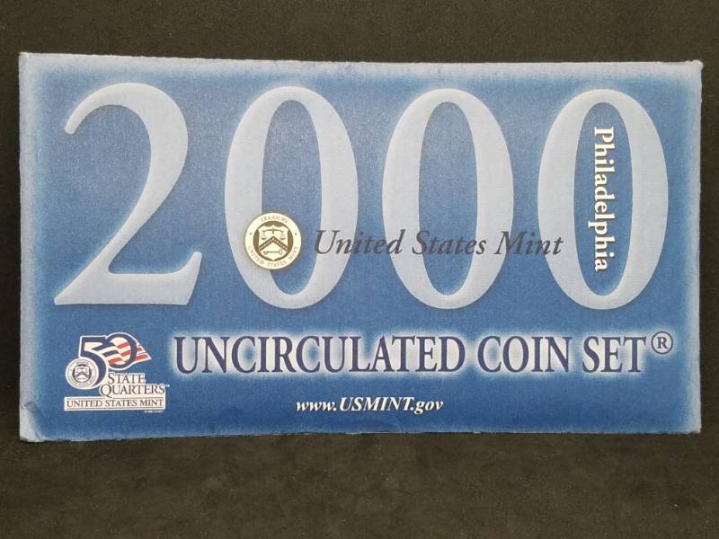 lot 94 image: 2000 Uncirculated Coin set Mint P