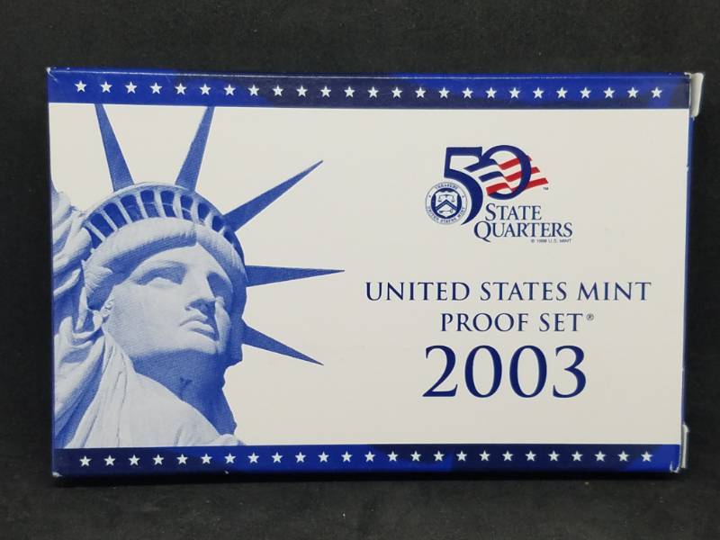 lot 117 image: 2003 Proof Set