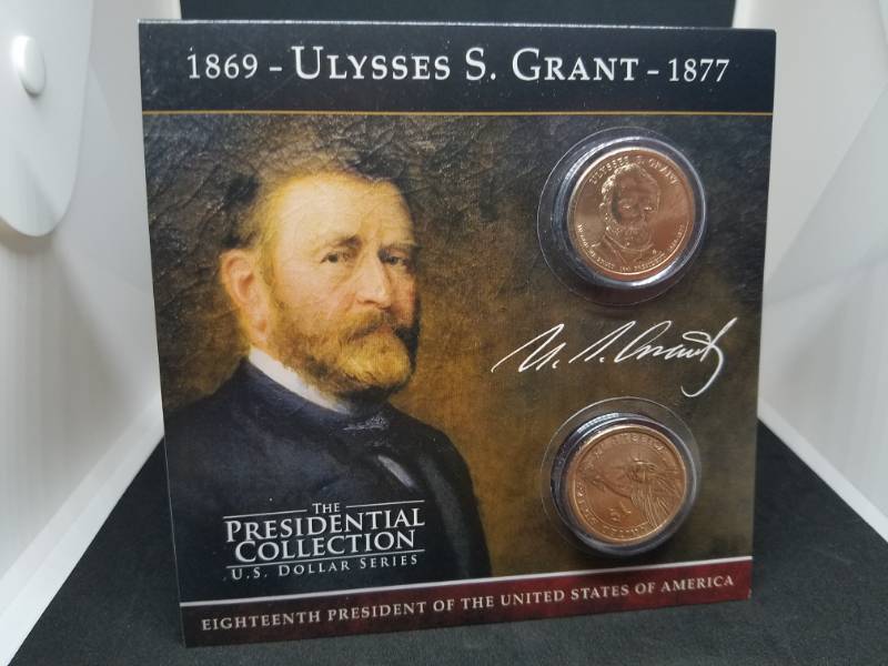 lot 135 image: Ulysses S. Grant Presidential Coin Collection and Coin