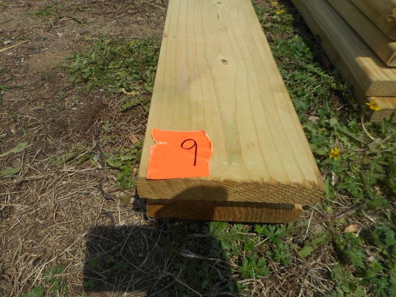 54 x 6 Treated boards
