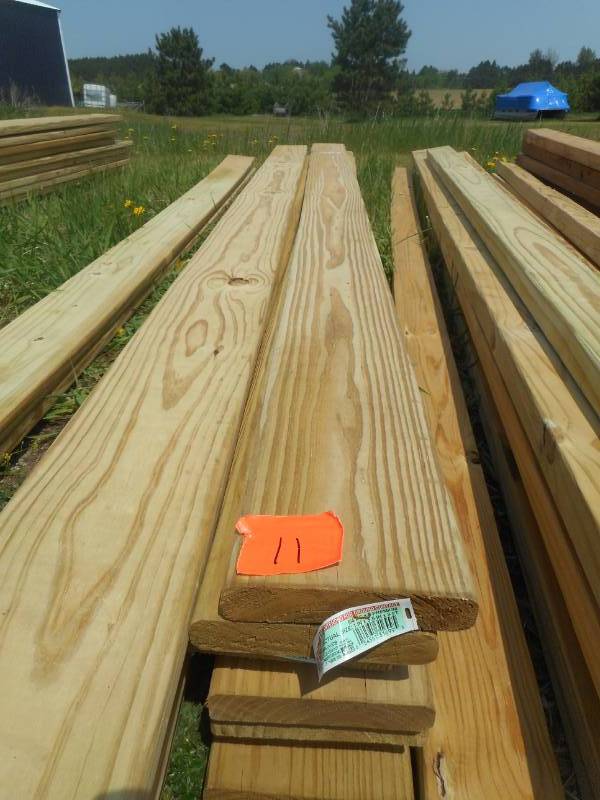 54 x 6 Treated boards