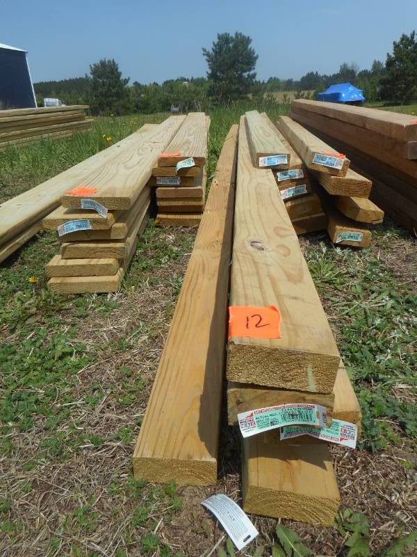 2 x 4 Treated Boards