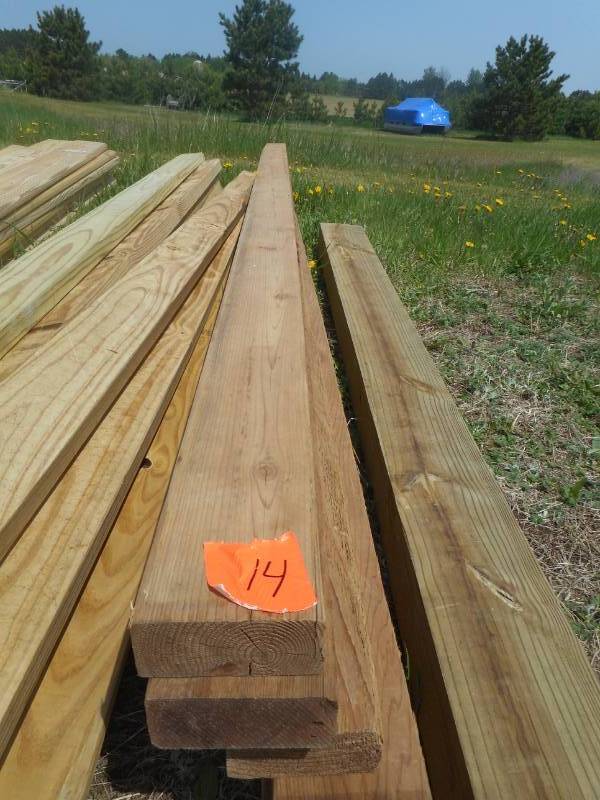 2 x 4 Treated Cedar Boards
