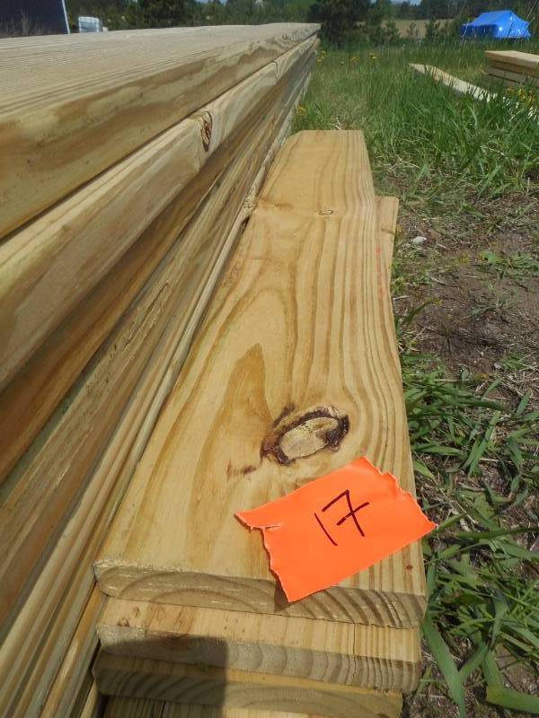 54 x 6 Treated boards