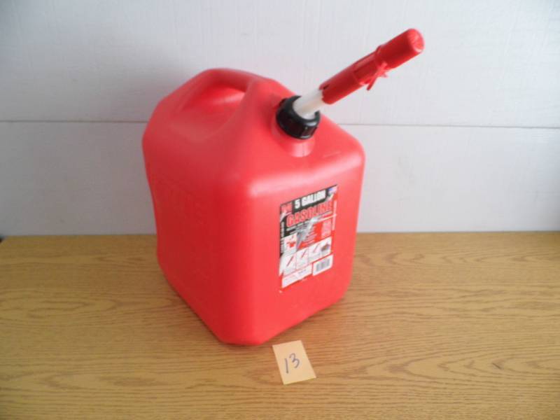 lot 13 image: 5 Gallon Gas Can