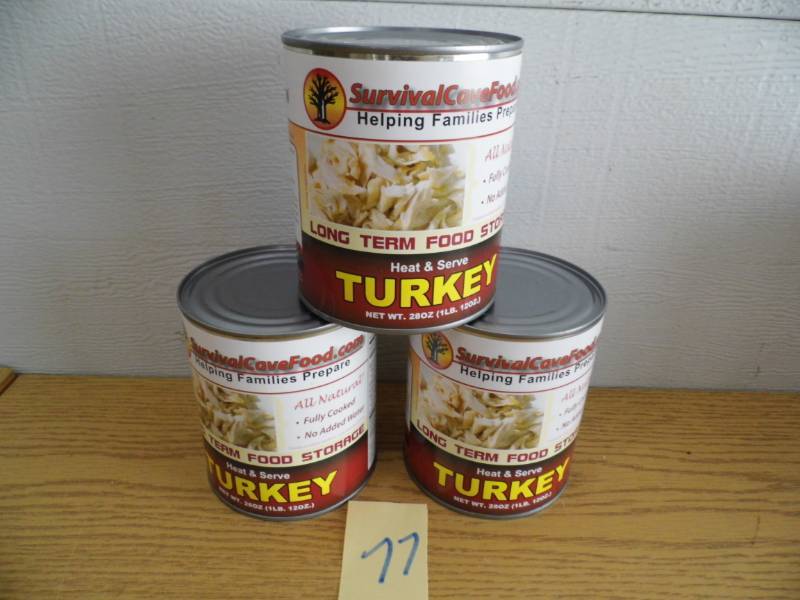 lot 77 image: Lot of 3 Survival Cave Food