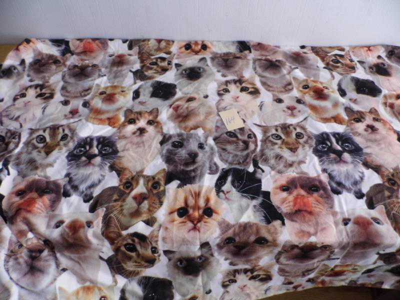 lot 164 image: Cat Fabric