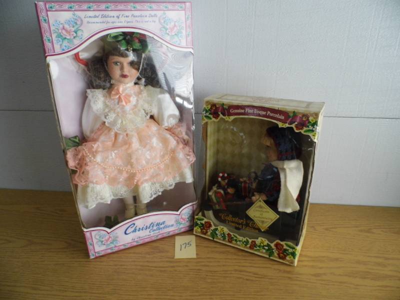 lot 175 image: Lot of 2 Collectors Choice Dolls