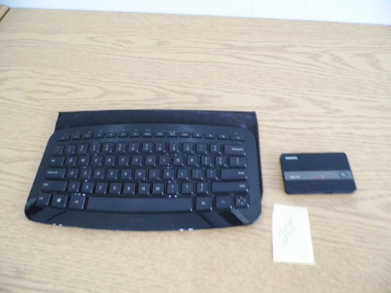 lot 208 image: Microsoft Arc Keyboard - Verizon Hot Spot