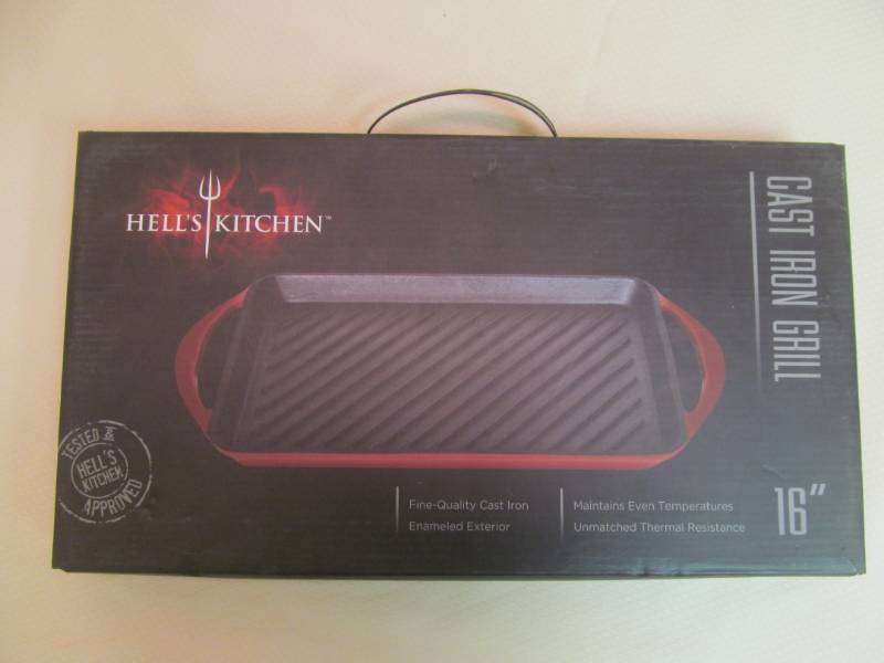 lot 8 image: Hells Kitchen Cast Iron Grill