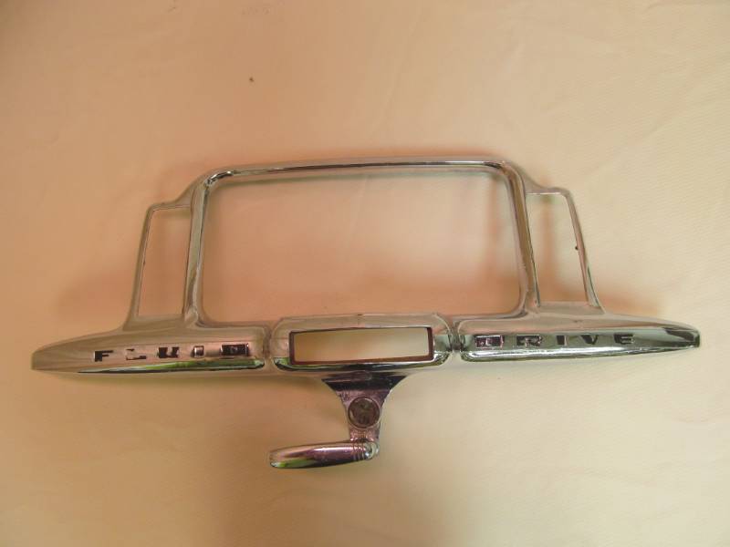 lot 12 image: Vintage Fluid Drive Chrome Grill Surround