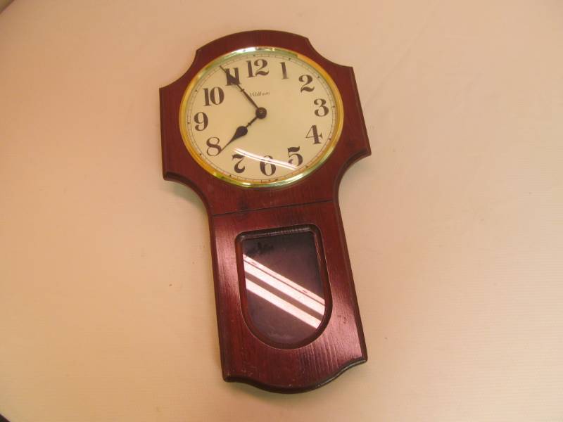 lot 61 image: Waltham wo Pendulum Lawrence Kienze Clock