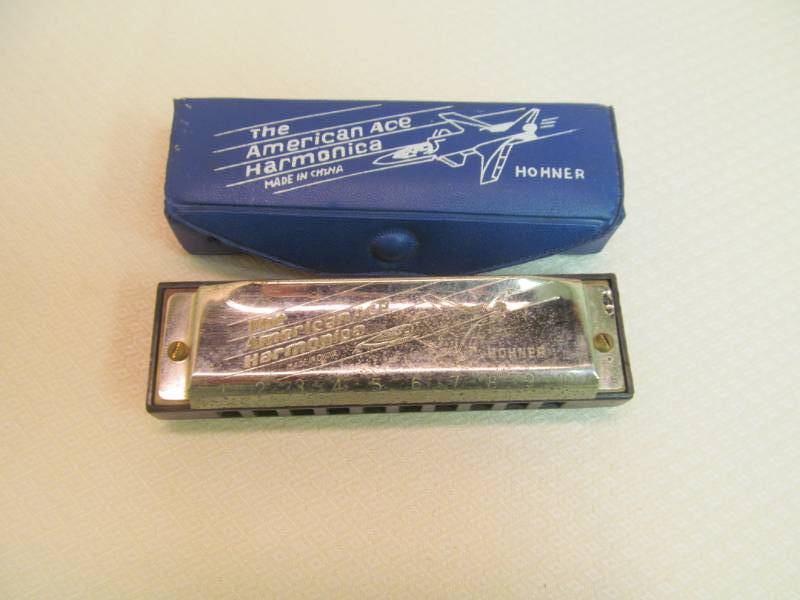 lot 95 image: The Harmonica Ace- Hohner
