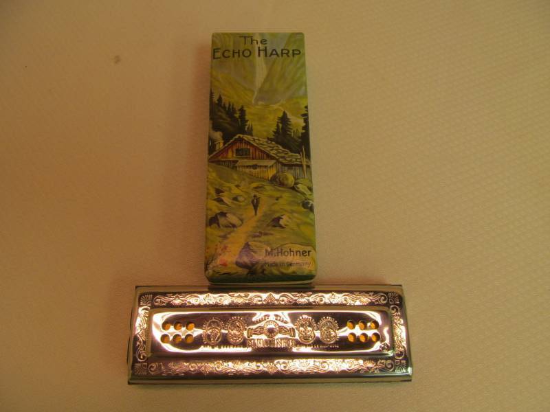 lot 97 image: The Echo Harper Harmonica - Hohner