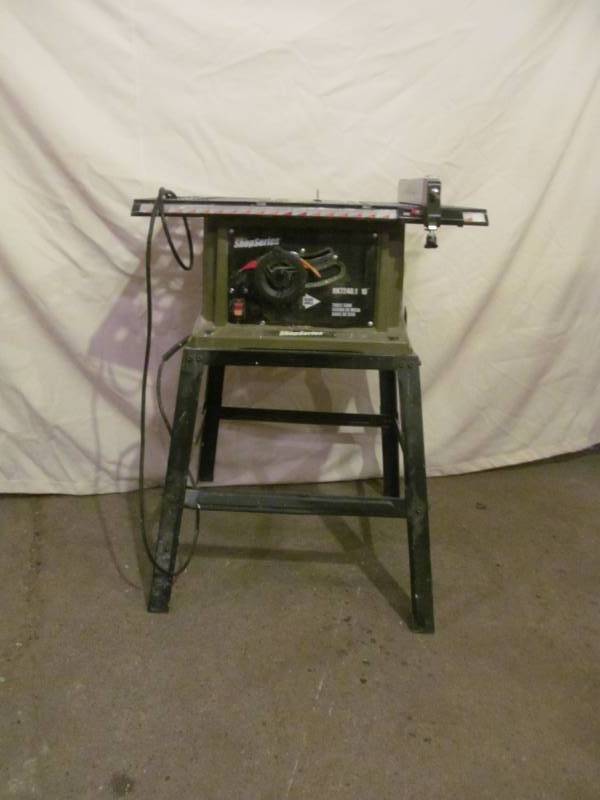 lot 118 image: Shop Series Table Saw