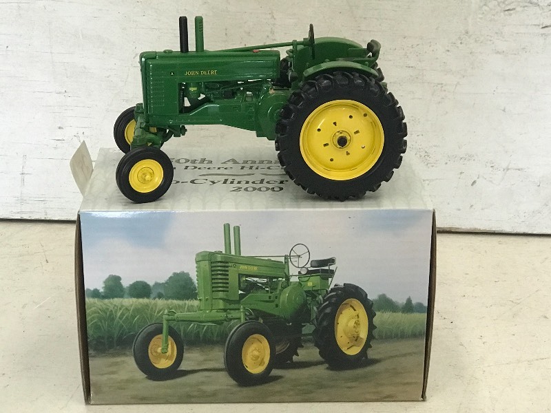 J.D. A Hi-Crop Tractor
