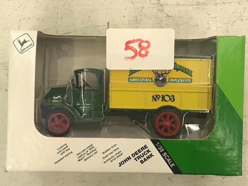 Deere & Co. 138-Scale Coin Bank