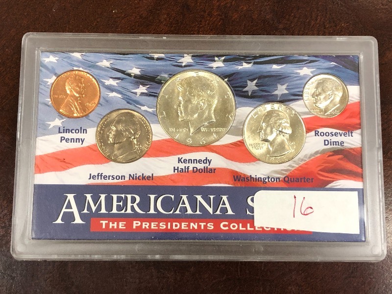 (5) Piece Unc. Denver coin set 196...