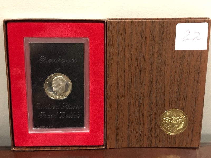 1971-S Eisenhower Proof Silver Doll...