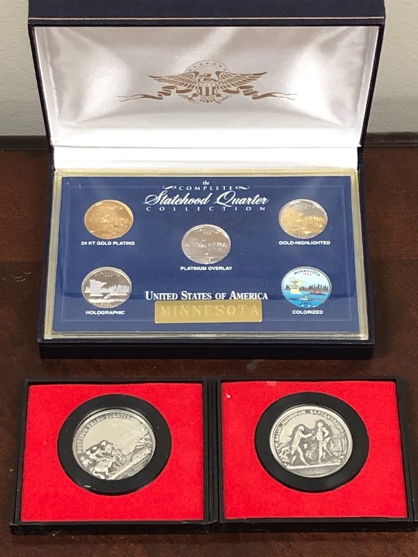 (2) America First Medals in origina...