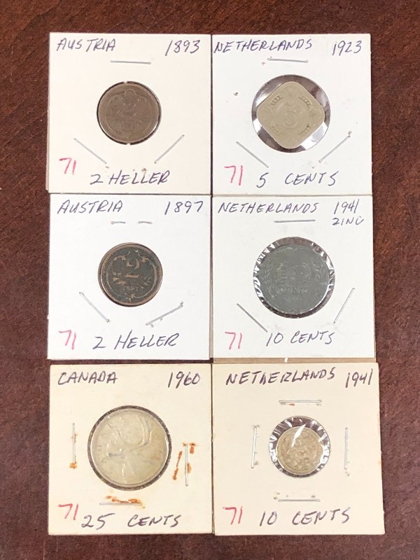 Netherlands Silver 1941 10 cents,...