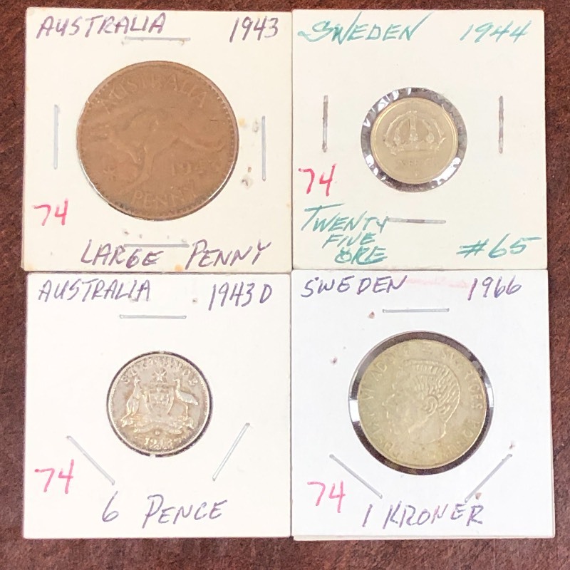 Sweden Silver 1966 1 Kroner, 1944 ...