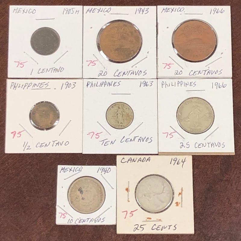 Mexico mixed 1905, 1940, 1943, 196...