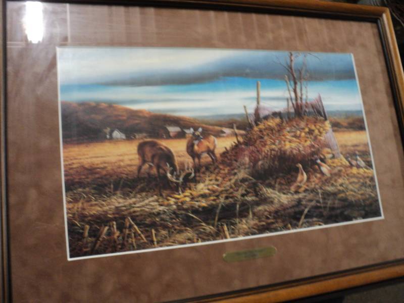 lot 20 image: 26 x 18 Terry Redlin Framed Print ...