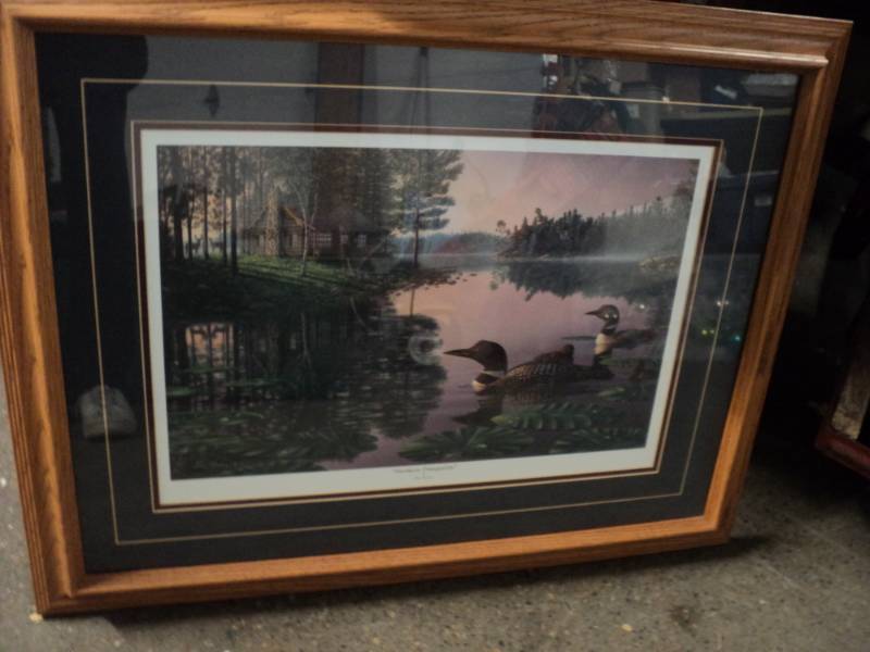 lot 22 image: 27 x 21 Kim Norlien Framed Print N...