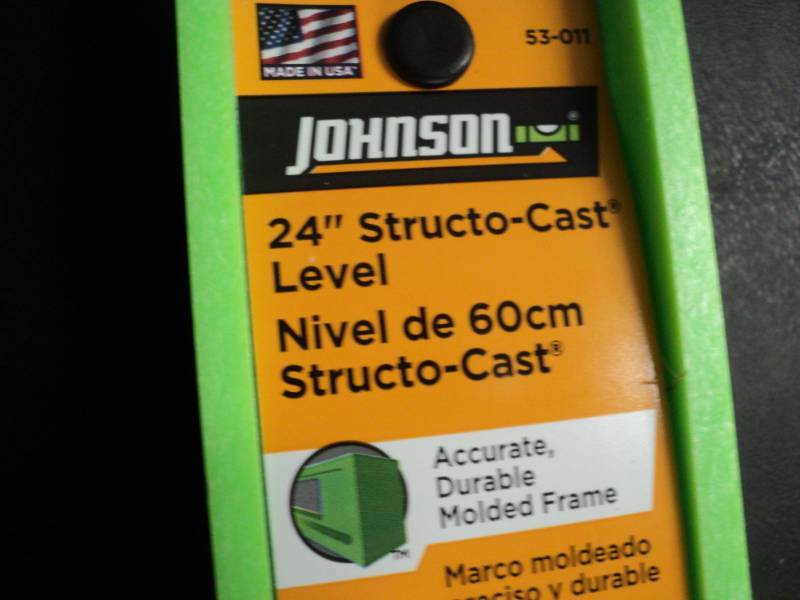 lot 35 image: Johnson Level and Aluminum Yardstic...