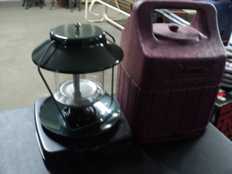 lot 65 image: Coleman Propane Lantern in Case...