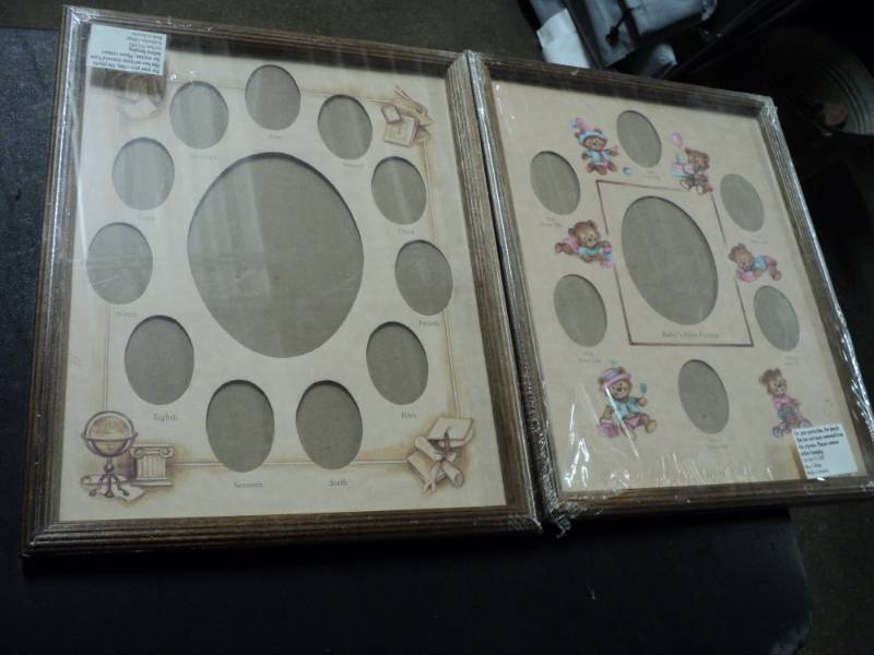 lot 78 image: Babys Picture Frame 1-6 years of a...