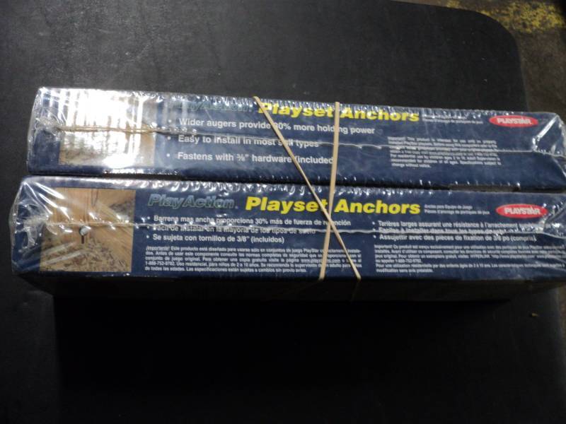 lot 120 image: Playset Anchors...