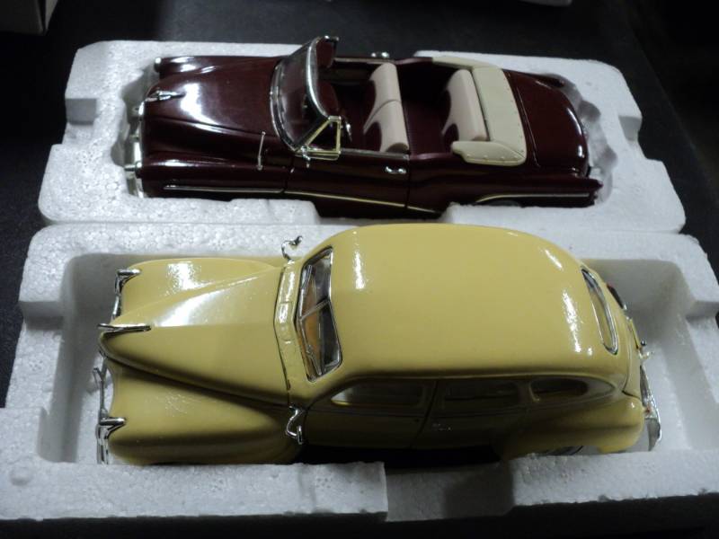 lot 124 image: 1936 Chrysler Airflow and 1941 Plym...