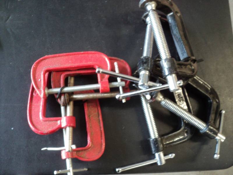 lot 128 image: Lot of C-Clamps...