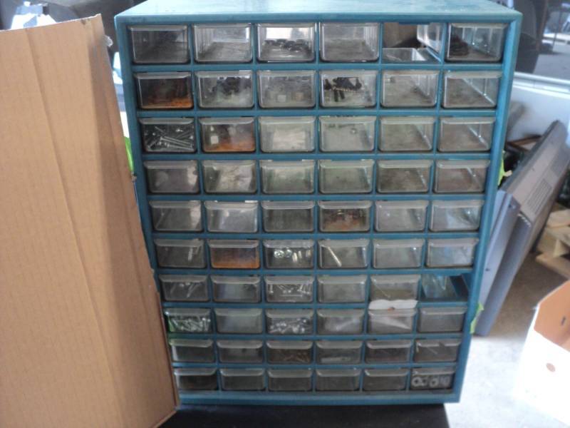 lot 167 image: 60 Compartment Caddy with Contents...