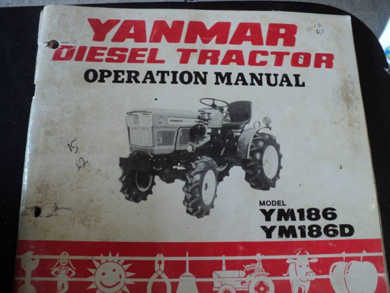 lot 177 image: Lot of Yanmar Diesel Tractor Manual...