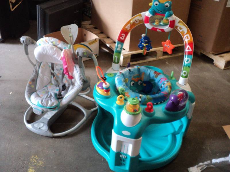 lot 190 image: Baby Chair and Jumper...