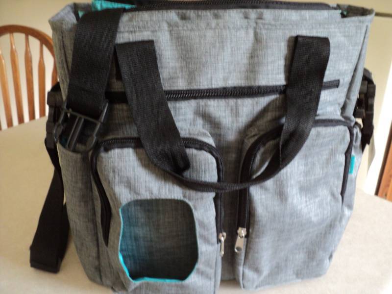lot 215 image: New Little Journey Diaper Bag...