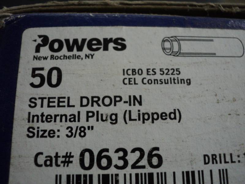 lot 243 image: Box of Power 50 Steel Drop In Inter...