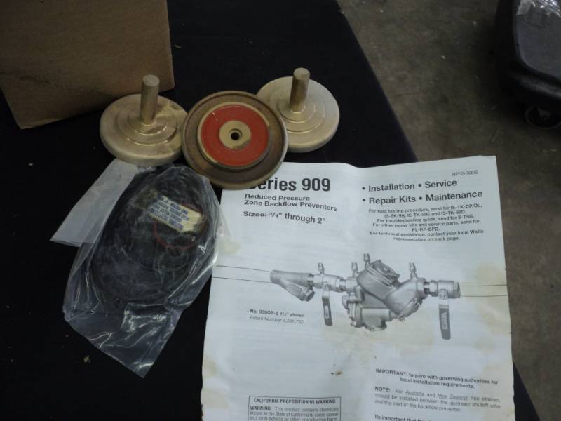 lot 244 image: Series 909 Reduced Pressure Zone Ba...
