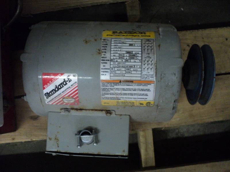 lot 261 image: Baldor Standard E Motor...