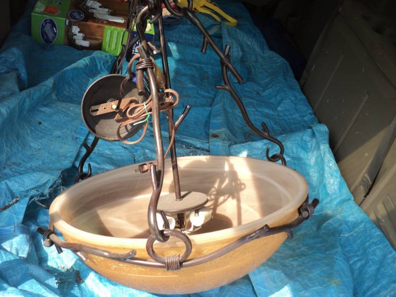 lot 280 image: Ceiling light fixture...