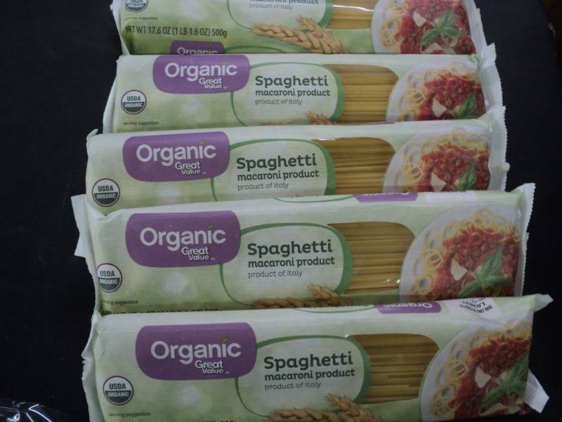 lot 297 image: 5 Bags Organic Spaghetti 17.3 oz pe...
