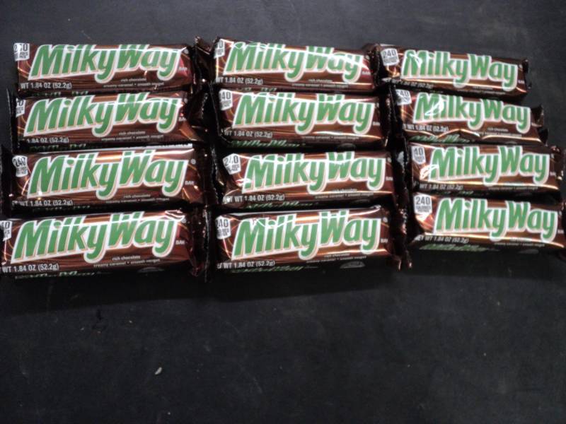 lot 301 image: 12 Milky Way Candy Bars...