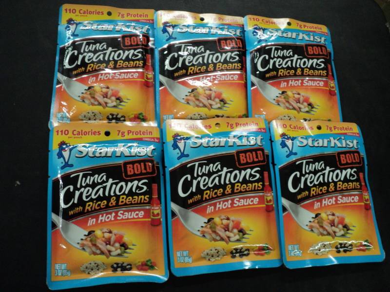 lot 310 image: 6 Bags Starkist Tuna Creations, 3 o...