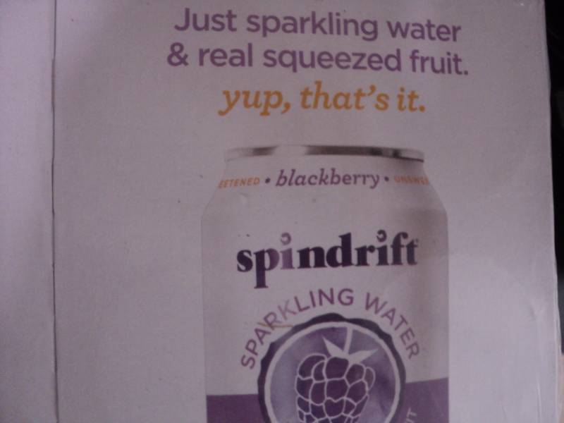 lot 314 image: 3 - 4 packs Spindrift Sparkling Wat...